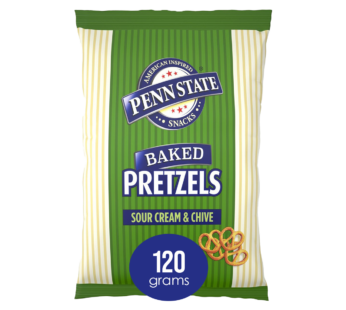 PENN STATE – Baked Pretzels Sour Cream & Chive – 120g