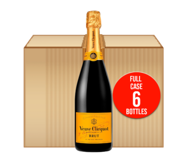 VEUVE CLIQUOT – Yellow Label Champagne Brut NV – 75cl Case