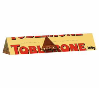 TOBLERONE – Original Milk Chocolate Giant Bar – 360g