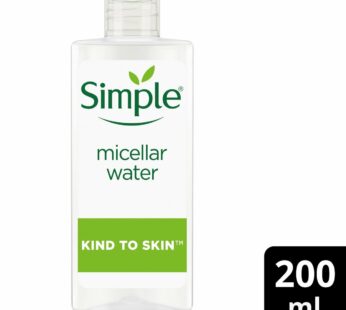 SIMPLE – Kind To Skin Micellar Cleansing Water – 200ml
