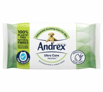 ANDREX – Ultra Care Washlets Flushable Toilet Wipes – 36’s 36 Sheets