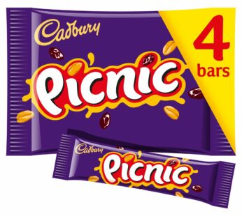 CADBURY – Picnic Chocolate Bar Multipack – 4 Pack
