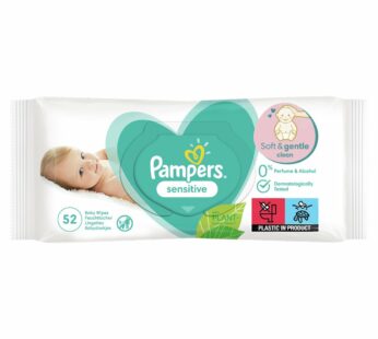 PAMPERS – Sensitive Baby Wipes x 52’s – 52sheets