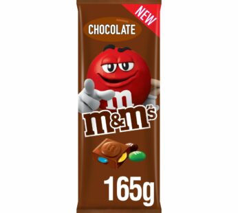 M&M’S – Milk Chocolate Block Sharing Bar – 165g