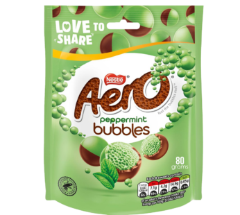 AERO – Bubbles Peppermint Mint Chocolate Bag – 80g