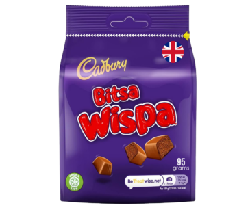 CADBURY – Bitsa Wispa Bites Chocolate Bag – 95g