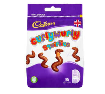 CADBURY – Curly Wurly Squirlies Chocolate Bag – 95g