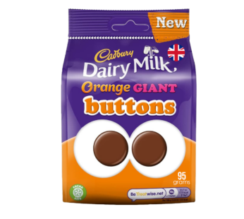 CADBURY – Dairy Milk Orange Chocolate Giant Buttons – 95g