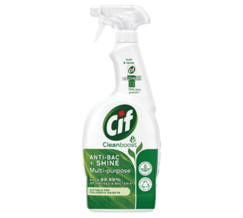 CIF – Antibac & Shine Cleaner Spray Disinfectant – 700ml