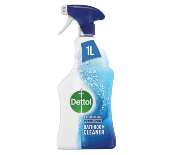 DETTOL – Antibacterial Pure & Power Bathroom Cleaner Spray – 1L