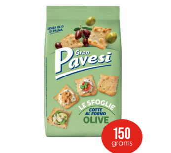 GRAN PAVESI – Olive Crackers Le Sfoglie – 150g