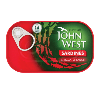 JOHN WEST – Sardines In Tomato Sauce – 120g