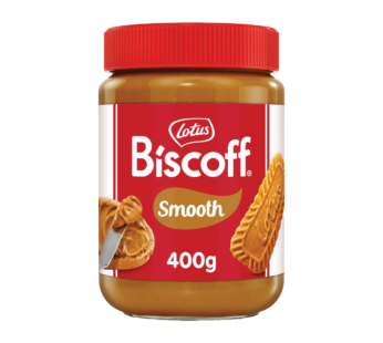 LOTUS BISCOFF – Caramelised Biscuit Spread Smooth – 400g