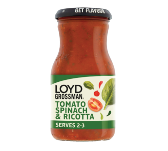 LOYD GROSSMAN – Sauce Tomto Spinach & Ricotta Sauce – 350g