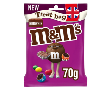 M&MS – Brownie Bites Milk Chocolate Treat Bag – 70g