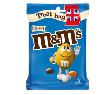 M&MS –  Crispie Bites Milk Chocolate Treat Bag – 70g