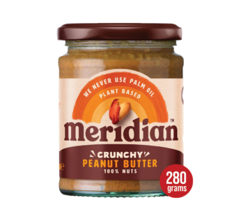 MERIDIAN – No Added Salt Crunchy Peanut Butter – 280g
