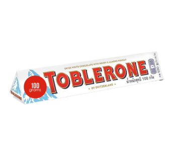 TOBLERONE – White Chocolate – 100g