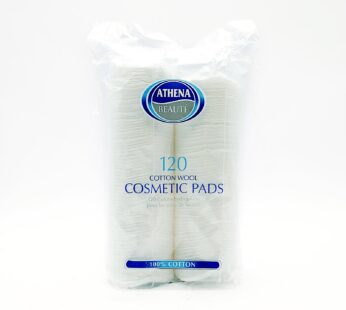 ATHENA – Cotton Wool Cosmetic Pads Twin Pack – 120’s