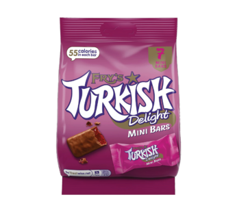 CADBURY – Fry’s Turkish Delight Mini Chocolate Pouch 7’s – 105g