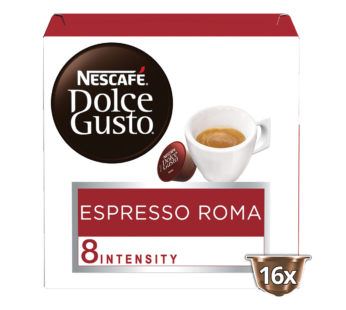 NESCAFE  – Dolce Gusto Espresso Roma Coffee Pods – 16’s