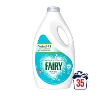 FAIRY – NonBio Washing Liquid Sensitive Skin – 35 Washes,1.23L