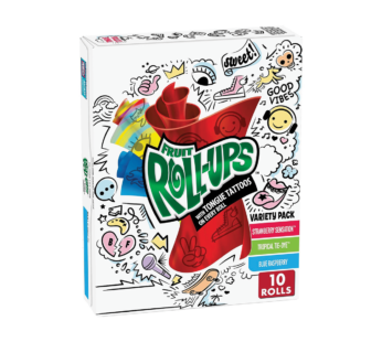 FRUIT ROLL UPS – (Variety Pack) 5Oz – 141g
