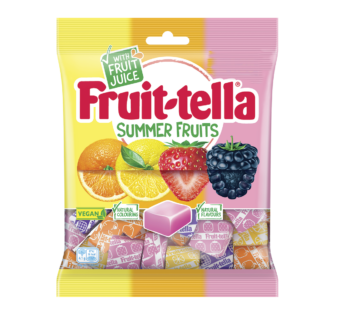FRUITTELLA – Summer Fruits Sharing Bag – 135g