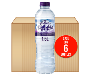HIGHLAND SPRING – Natural Still Mineral Water PET – 6×1.5L 6Pack