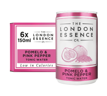LONDON ESSENCE CO – Pomelo & Pink Peppercorn – 6 x 150ml Cans 6Pack
