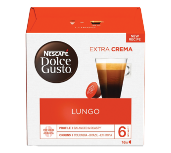 NESCAFE  – Dolce Gusto Caffe Lungo Coffee Pods – 16’s