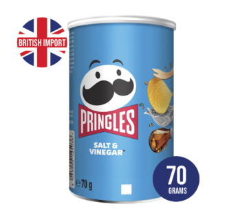 BRITISH – Pringles Tub Salt & Vinegar Flavour – 70g