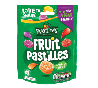 ROWNTREES – Fruit Pastilles Sweets Sharing Bag – 114g
