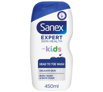 SANEX – Expert Head to Toe Body Wash for Kids – 450ml
