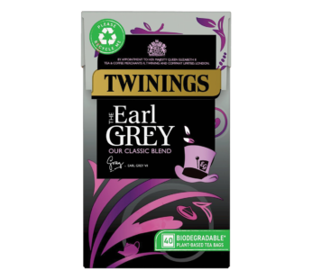TWININGS – Earl Grey Bags – 40’s