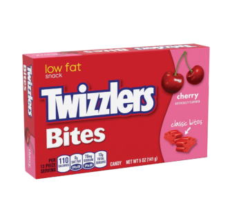 TWIZZLERS – Bites Cherry Candy Boxes – 5 oz 142g