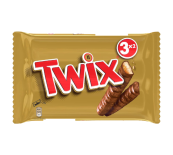TWIX – Caramel & Milk Chocoalte Multipack 3Pack – 120g