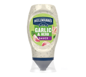 HELLMANNS – Garlic & Herb Sauce – 250ml