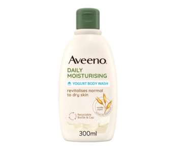 AVEENO – Daily Moisturising Yogurt Body Wash Vanilla and Oat Scented – 300ml