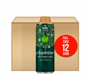 APPLETIZER – 100% Apple Juice Cans 12x250ml – 12Pack
