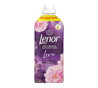 LENOR – Fabric Conditioner Exotic Bloom 50 Washes – 1.65 Litre