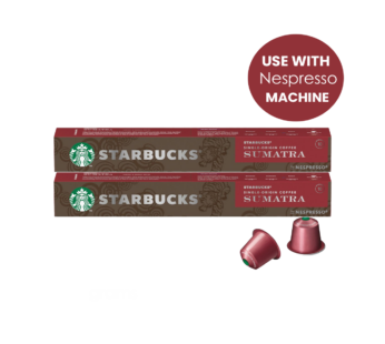 STARBUCKS – Nespresso Sumatra Coffee Pods 10’s – Multibuy 2