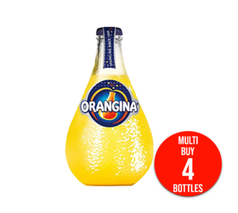 ORANGINA – Sparkling Orange Drink 4x250ml – 4Pack