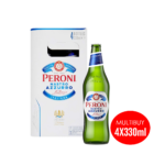 Peroni Nastro Azzurro Lager Beer Bottles
