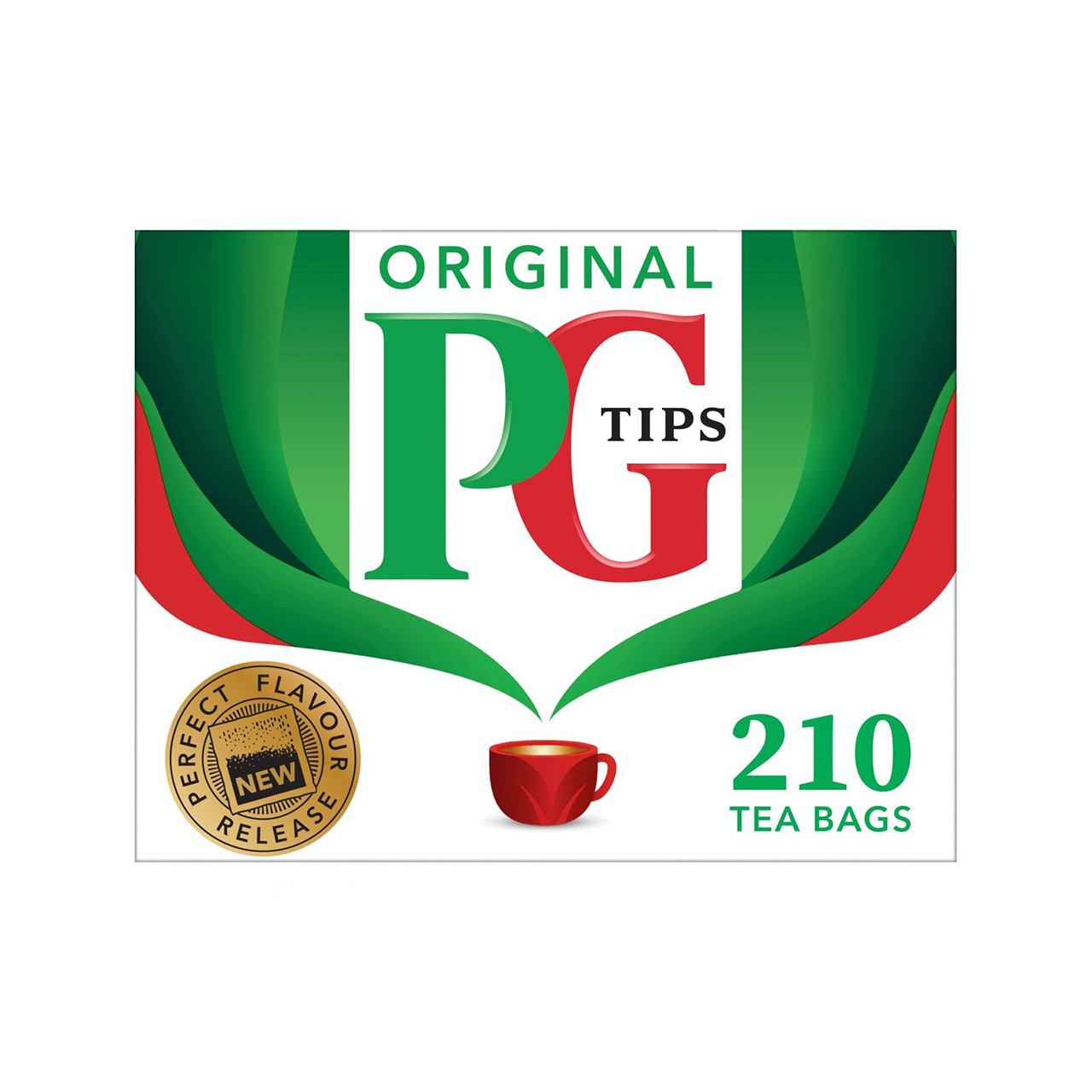 PG TIPS – Original Teabags Biodegradable – 210’s