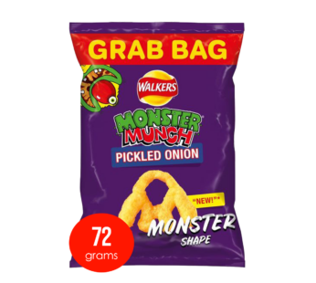 WALKERS – Monster Munch Pickled Onion Grab Bags – 72g