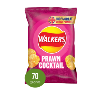 WALKERS – Prawn Cocktail Grab Bags – 70g