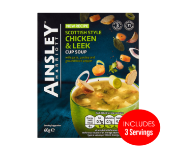 AINSLEY HARRIOTT – Scottish Chicken & Leek Soup – 3 Pack 60g